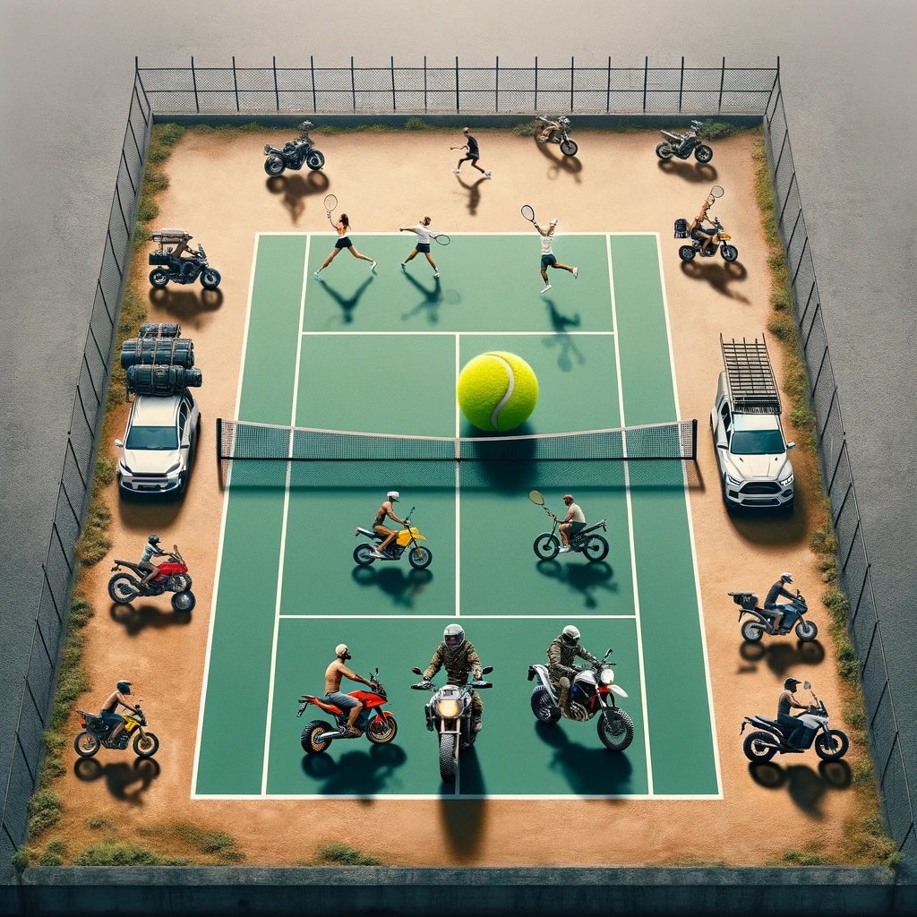 Tennis vs RAM Rally