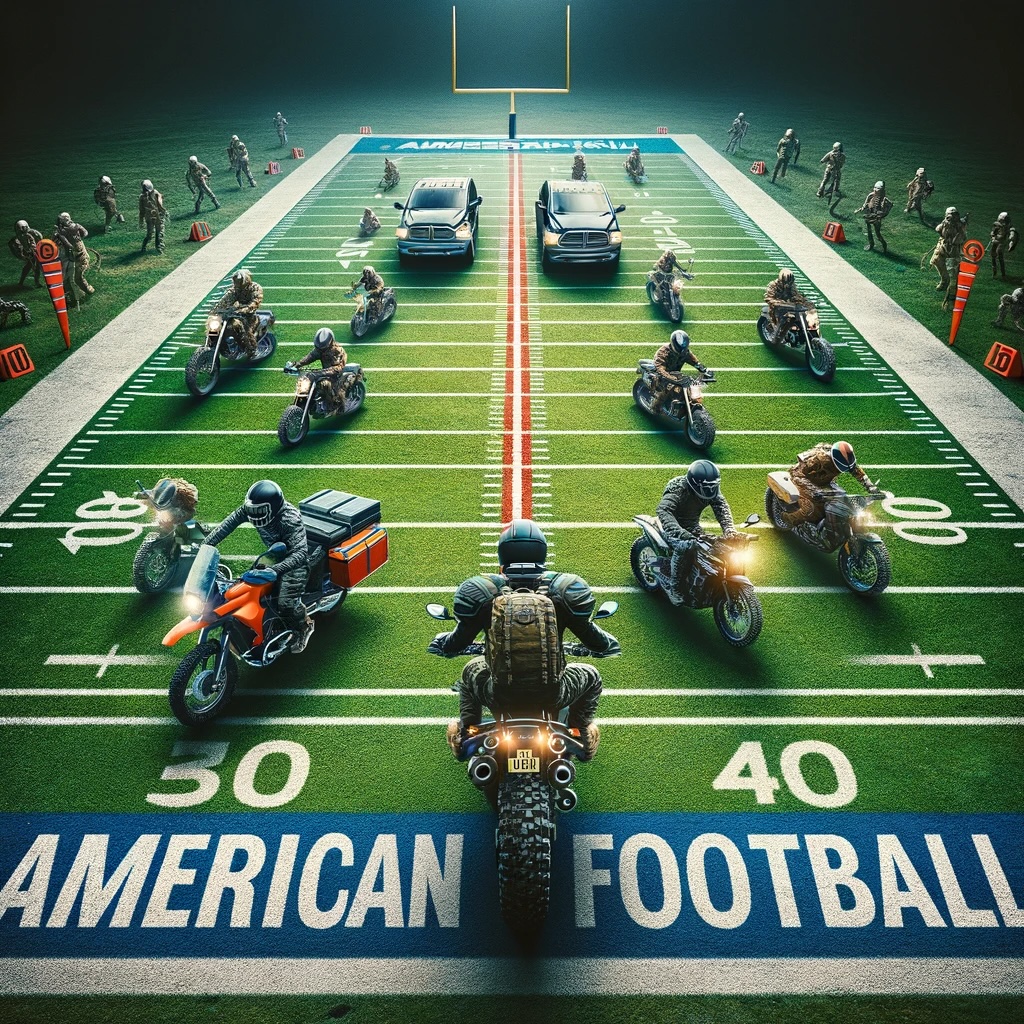 American Football vs RAM Rally